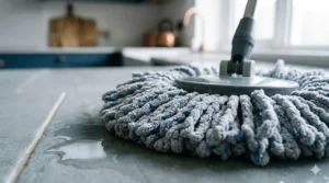 A side-by-side comparison of the top-rated spin mops available in the UK, highlighting different bucket designs.